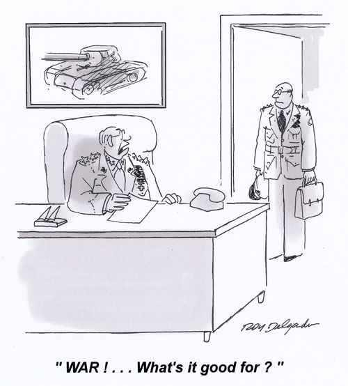 'War!... What's it good for?'