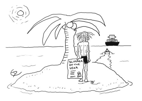 Desert Island Slimmer of the Year award.