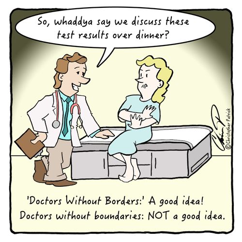"Doctors Without Borders:" Good Idea! "Doctors without boundaries:" NOT a good idea!