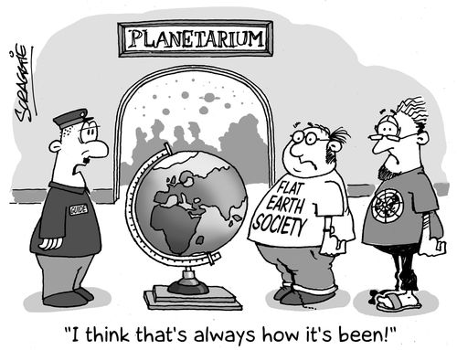 'I think that's always how it's been!'