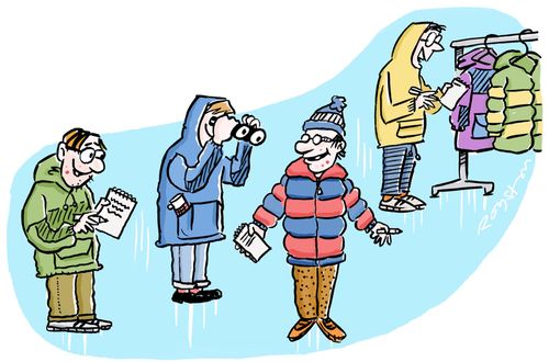 'Anorak anoraks'.
