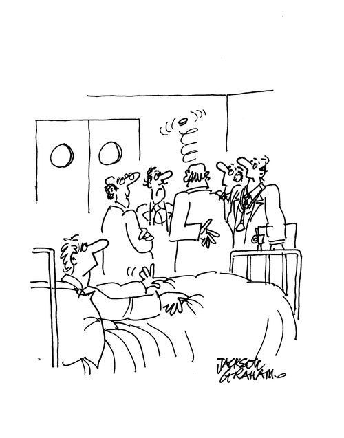 Flip a coin for diagnosis.