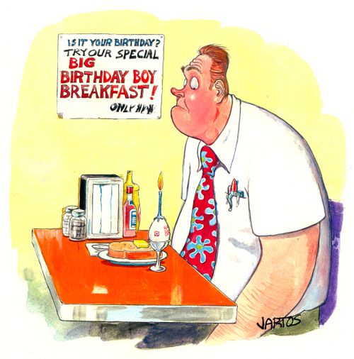 Big Birthday Boy Breakfast.