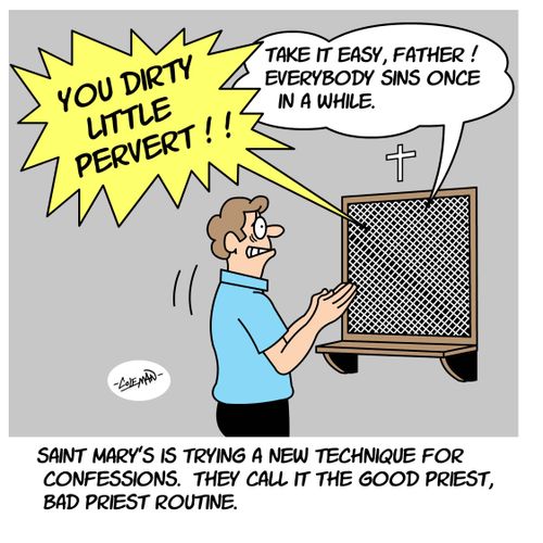 Priests Play Good Priest, Bad Priest