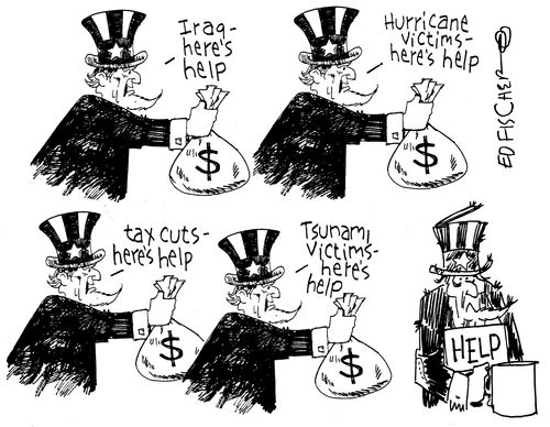 Help from Uncle Sam.