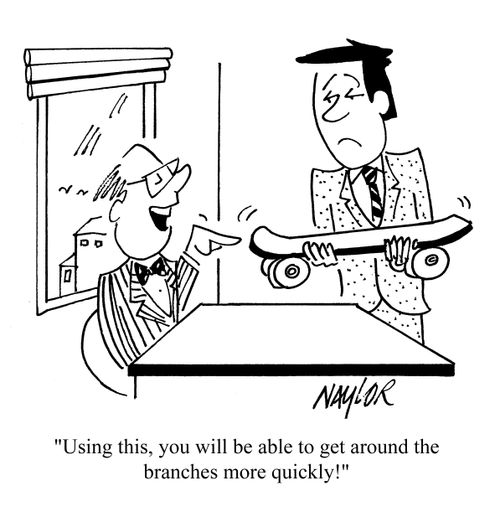 'Using this, you will be able to get around the branches more quickly!'