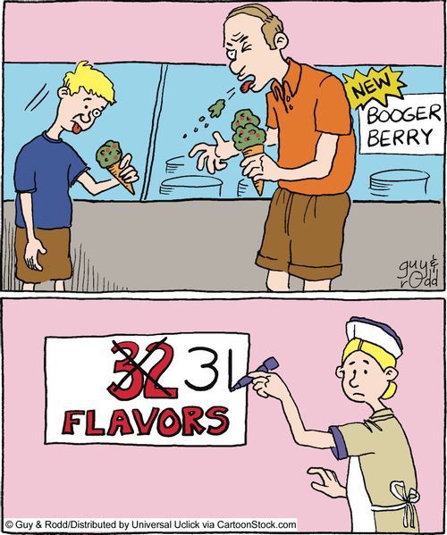 Booger Berry icecream