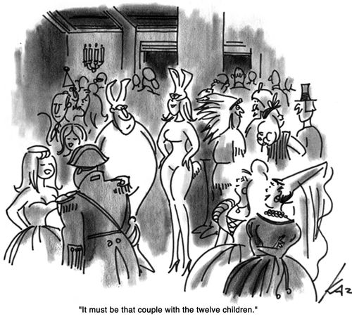 'It must be that couple with the twelve children.'