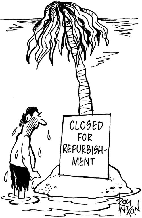 Desert Island - Closed for refurbishment.