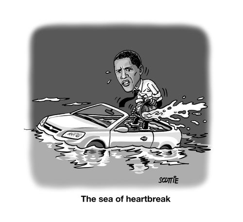 The sea of heartbreak.