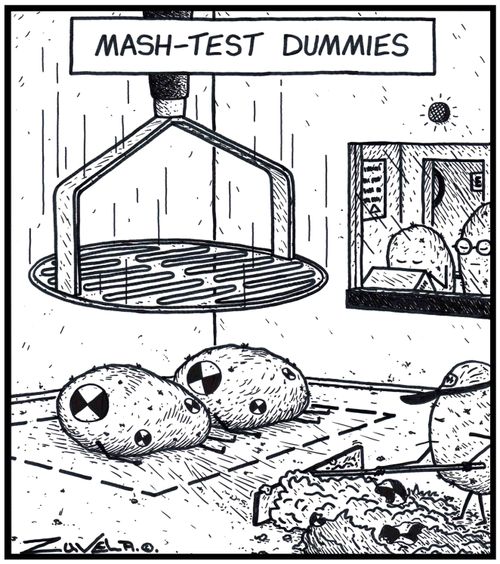 Mash-Test Dummies.