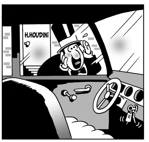 Houdini's car keys.