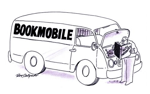 Bookmobile.