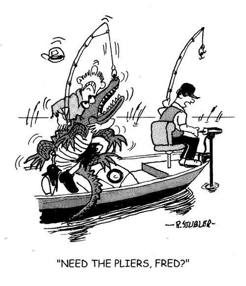 'Need the pliers, Fred?'