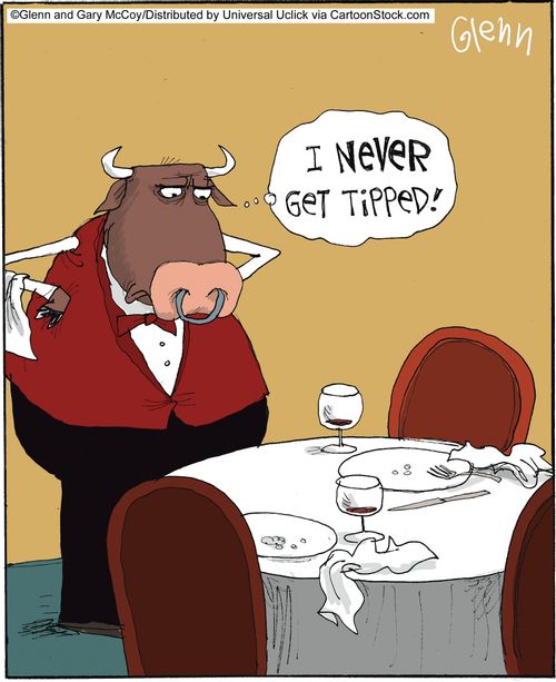 'I never get tipped!'