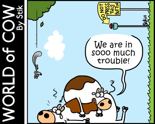 'We are in sooo much trouble!'