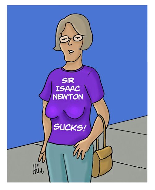 Sir Isaac Newton Sucks!