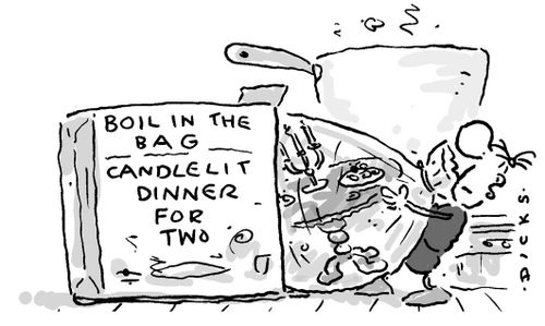 Boil in the Bag - Candlelit Dinner for Two.