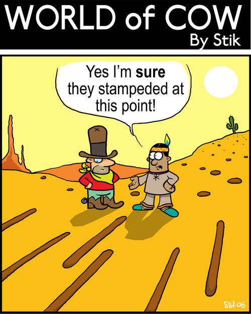 Yes I'm sure they stampeded at this point!