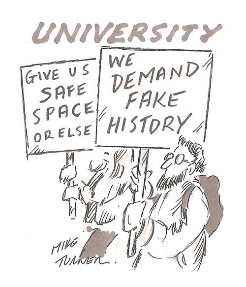 'We demand fake history.'