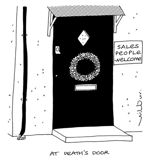 'At death's door'