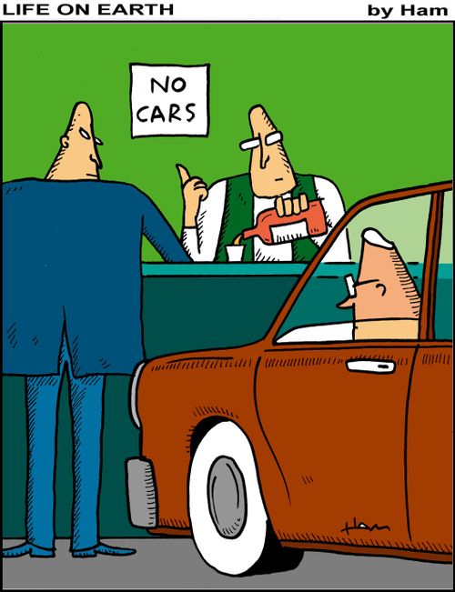 No Car Bar.