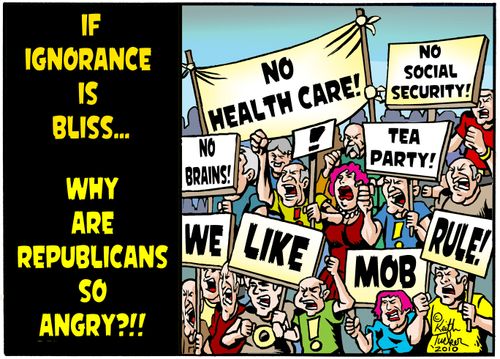 Angry republicans.