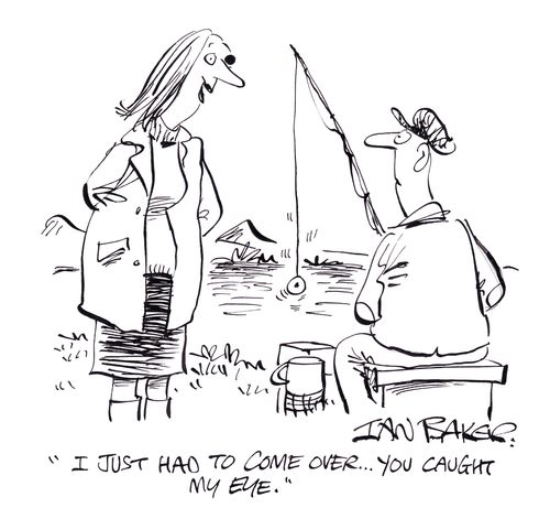 'I just had to come over...You caught my eye.'