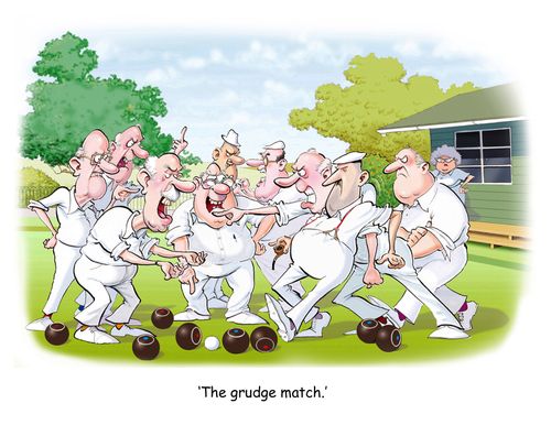 'The grudge match.'