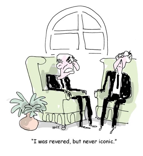 'I was revered, but never iconic.'