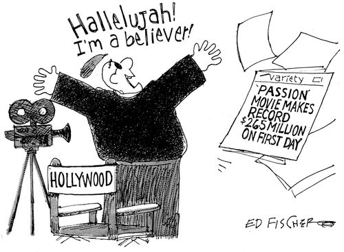 "Hallelujah, I'm a believer!"