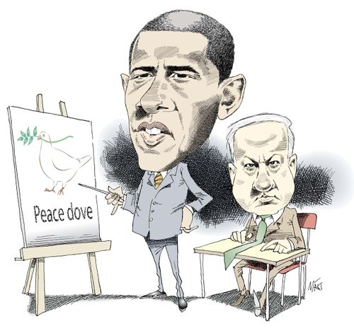Middle East peace lesson.