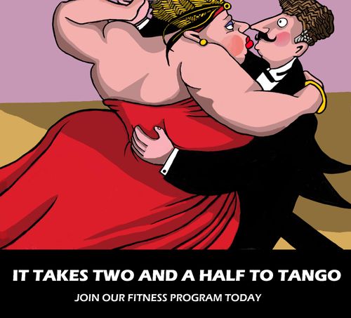 It takes two and a half to tango...