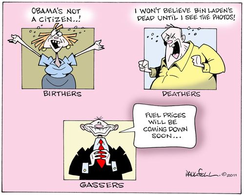 Conspiracy Theories: Birthers, Deathers and Gassers.