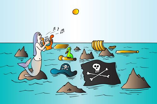 Siren and Pirates