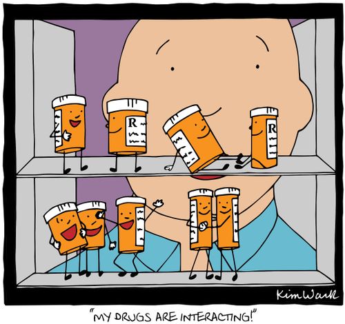 "My drugs are interacting!"