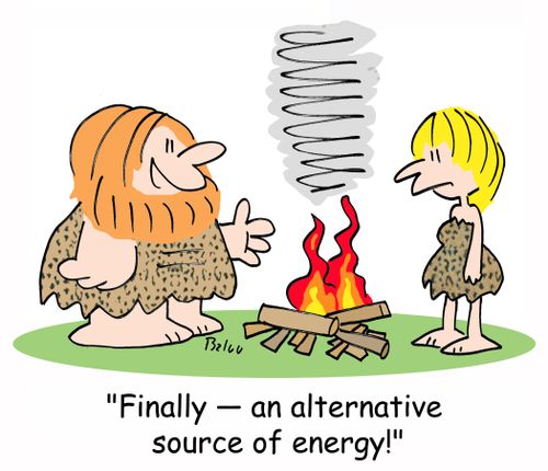 'Finally - an alternative source of energy!'