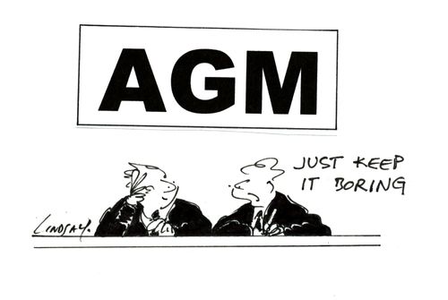 AGM - Just keep it boring.
