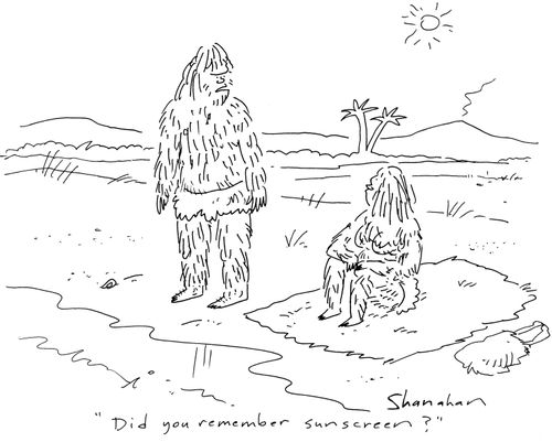 'Did you remember sunscreen?'