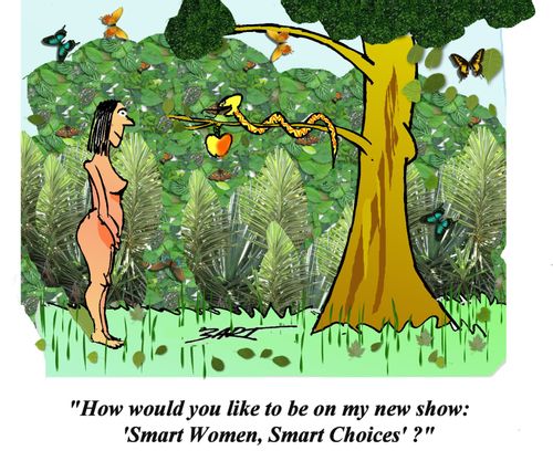'How would you like to be on my new show: 'Smart Women, Smart Choices'?'