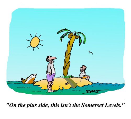 'On the plus side, this isn't the Somerset Levels.'