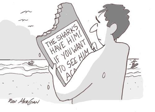 Ransom Note from Sharks.