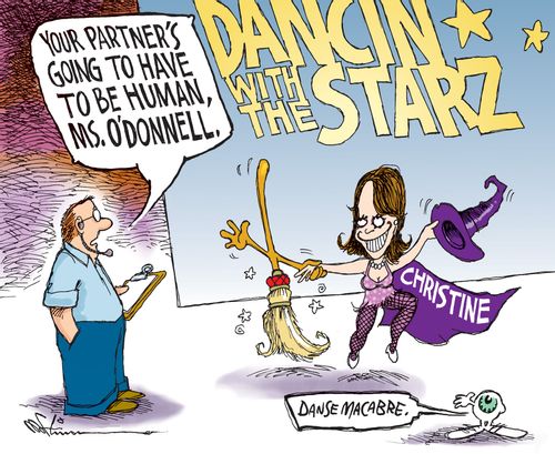 Christine O'Donnell's Danse Macabre.