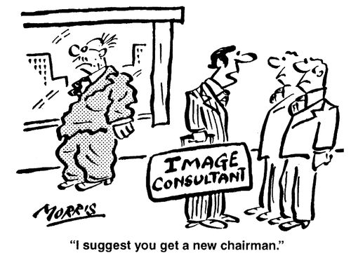 I suggest you get a new chairman.