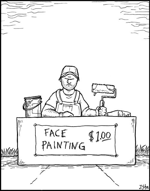 Face Painting: $1