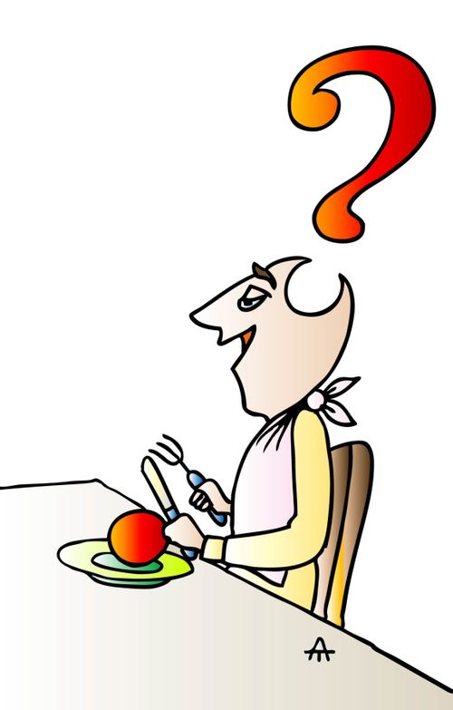 A Man with Questions