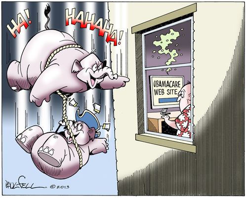 Critics of the Obamacare Website.