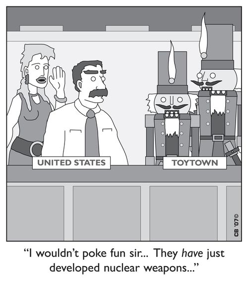 Toytown goes Nuclear.