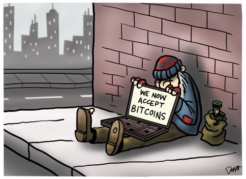 We Now Accept Bitcoins.