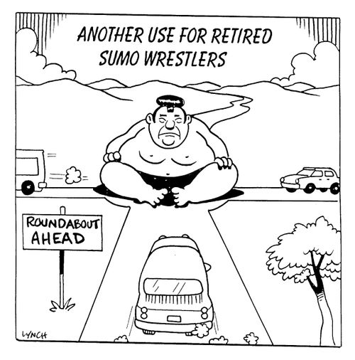 Another Use for Retired Sumo Wrestlers